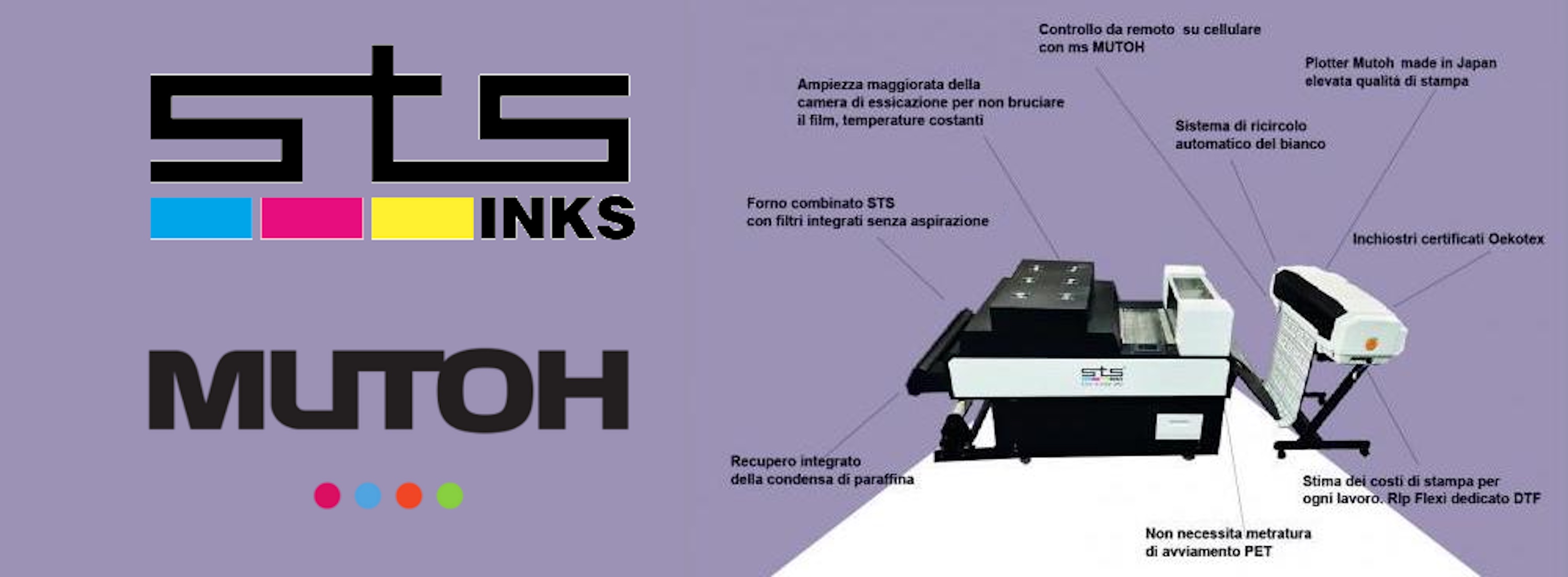 Sistemi DTF STS-Mutoh